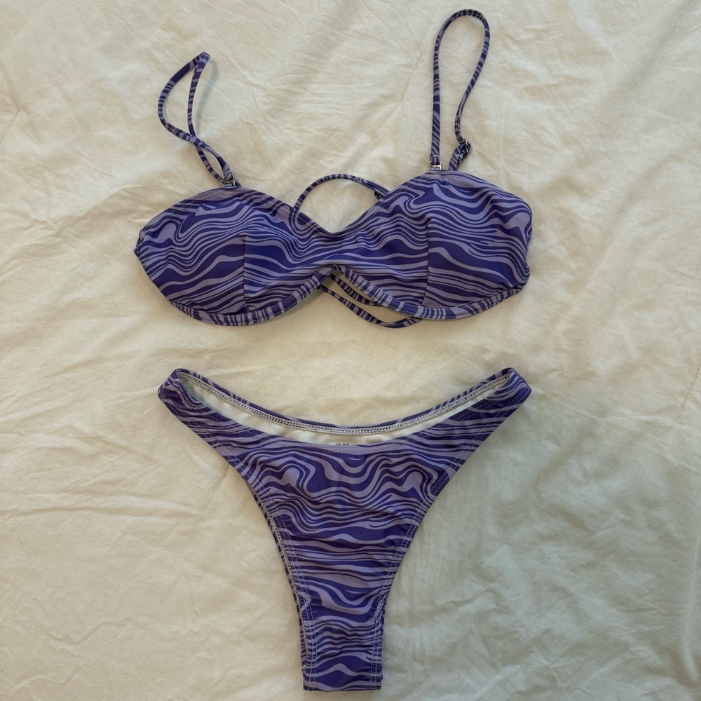 SHEIN Purple Bikini